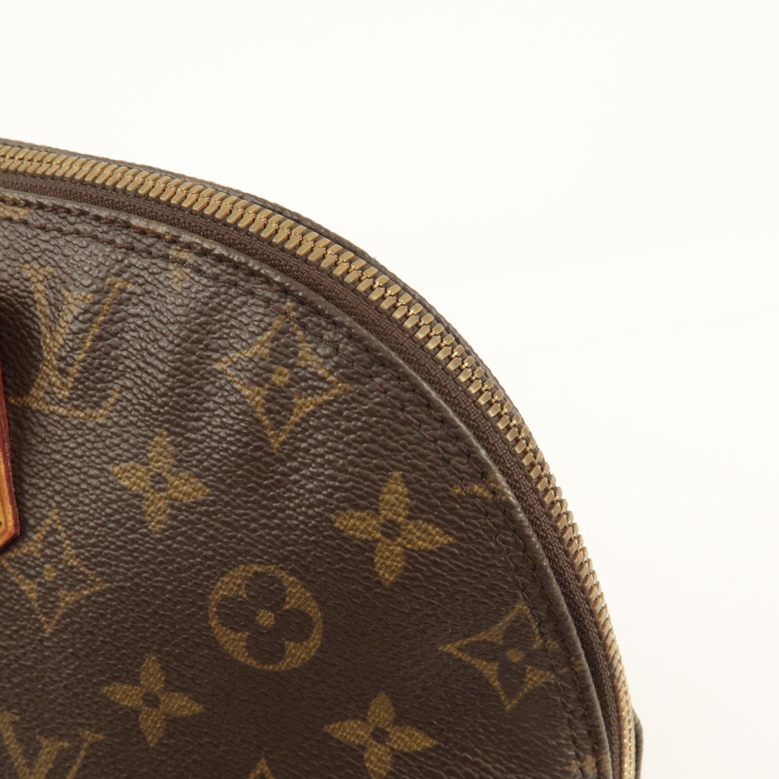 Louis Vuitton Monogram Alma Hand Bag Brown M51130 Used