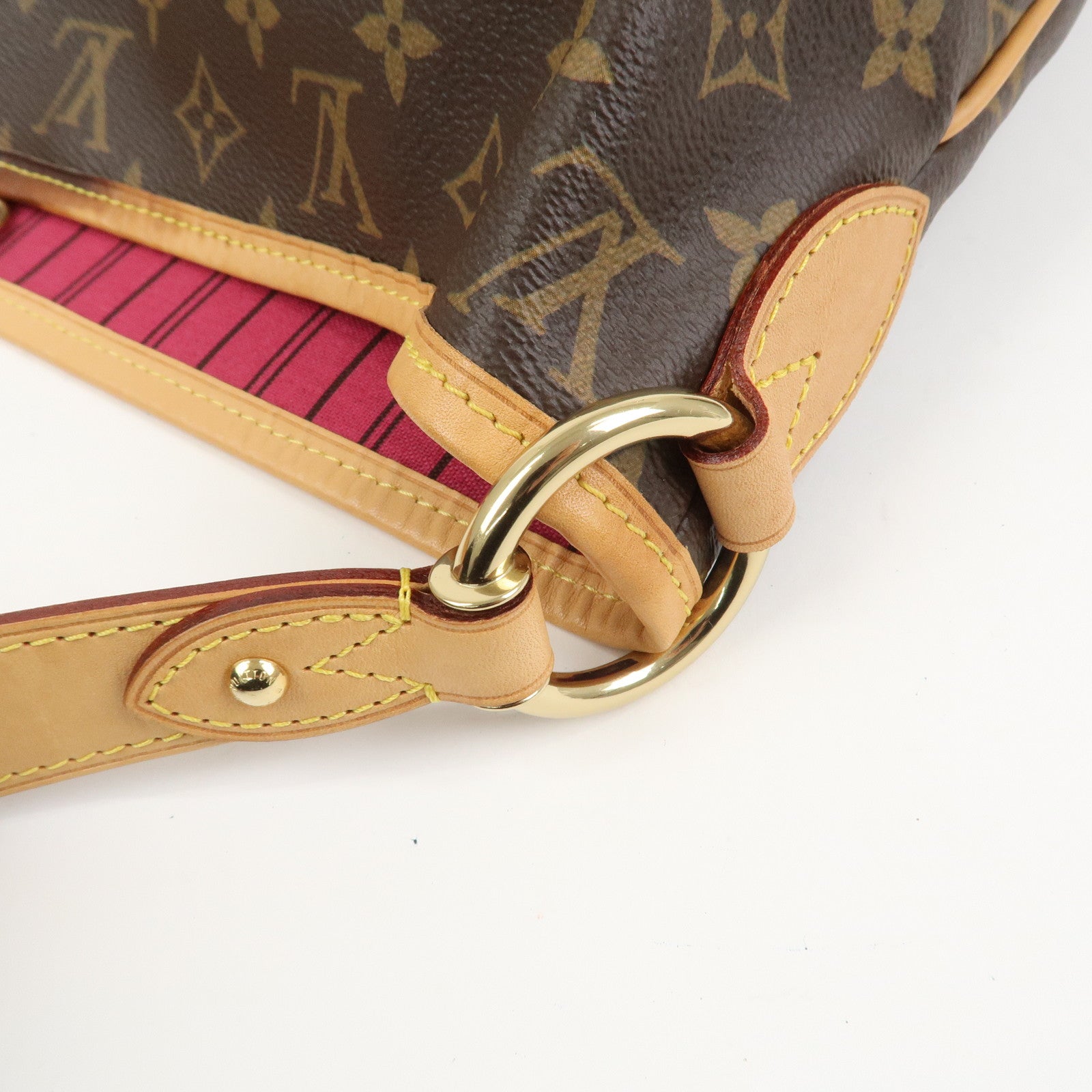 Louis Vuitton Monogram Delightful PM Shoulder Bag Brown M50155