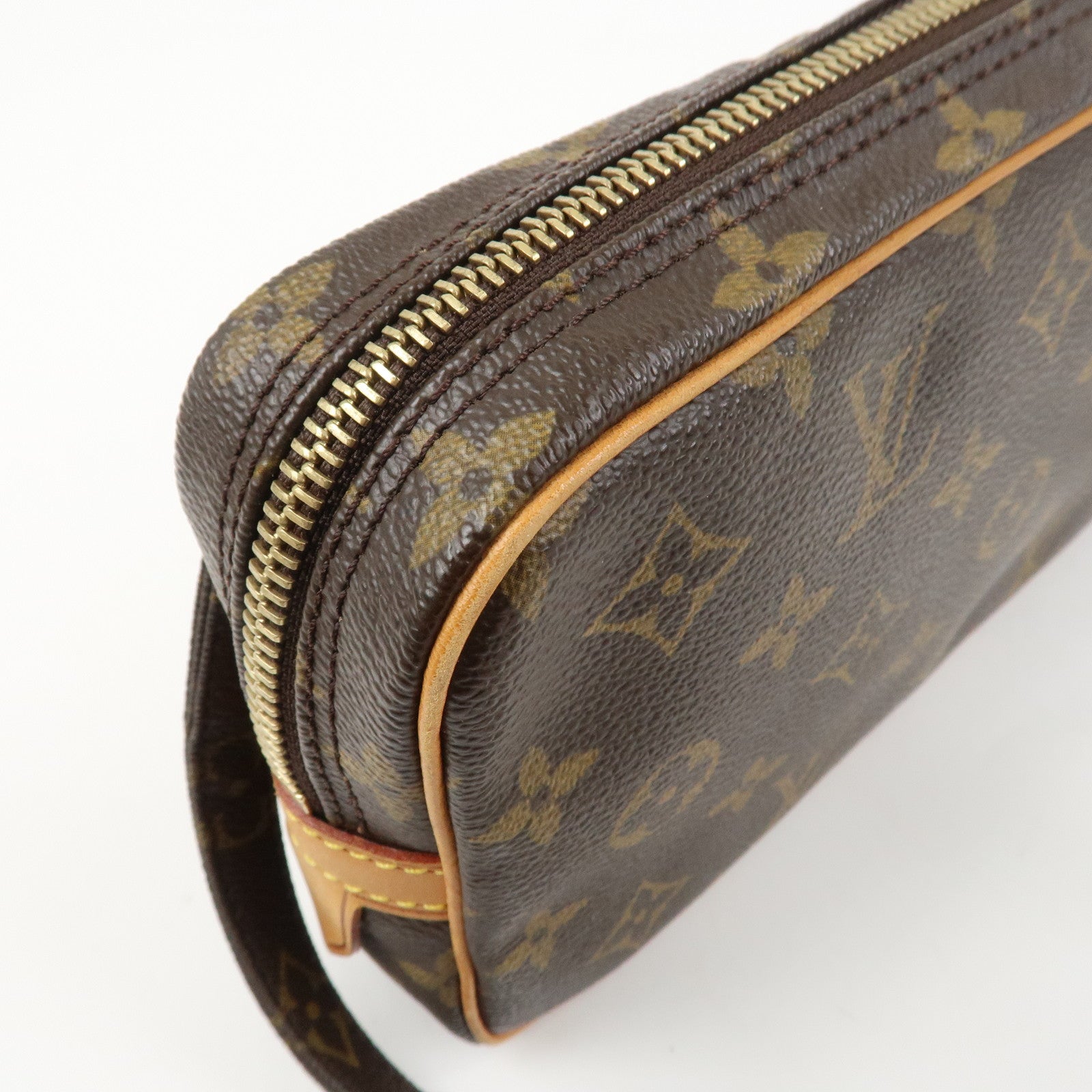 Louis Vuitton Monogram Pochette Marly Bandouliere Bag Brown M51828