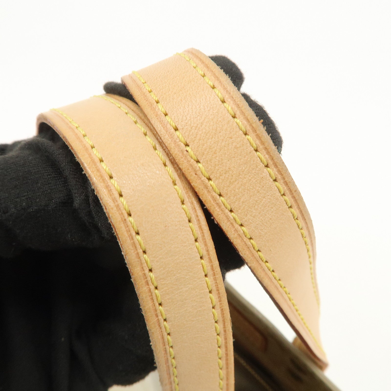 Louis Vuitton Monogram Vernis Lead PM Hand Bag Beige M91144