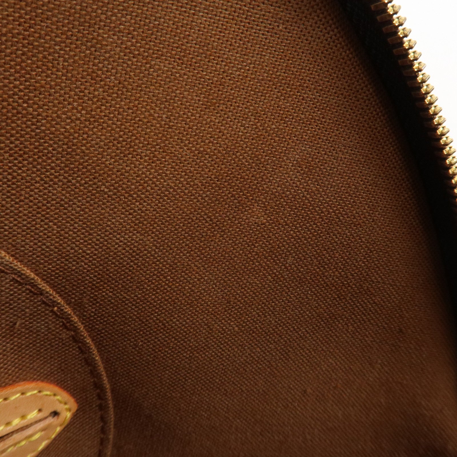 Louis Vuitton Monogram Canvas Ellipse PM Hand Bag Brown M51127 Used