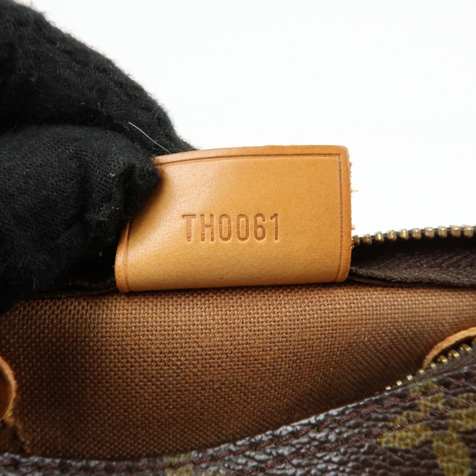 Louis Vuitton Monogram Mini Speedy Hand Shoulder Bag Brown M41534