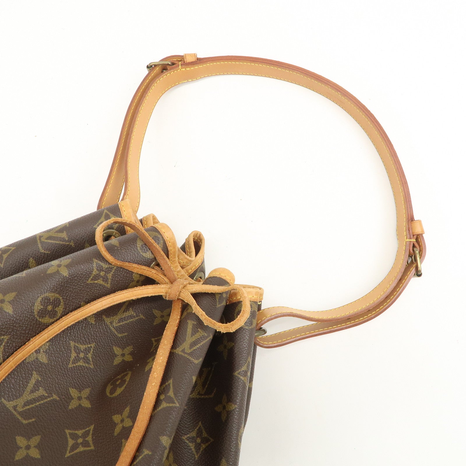 Louis Vuitton Monogram Noe Shoulder Bag Hand Bag Brown M42224