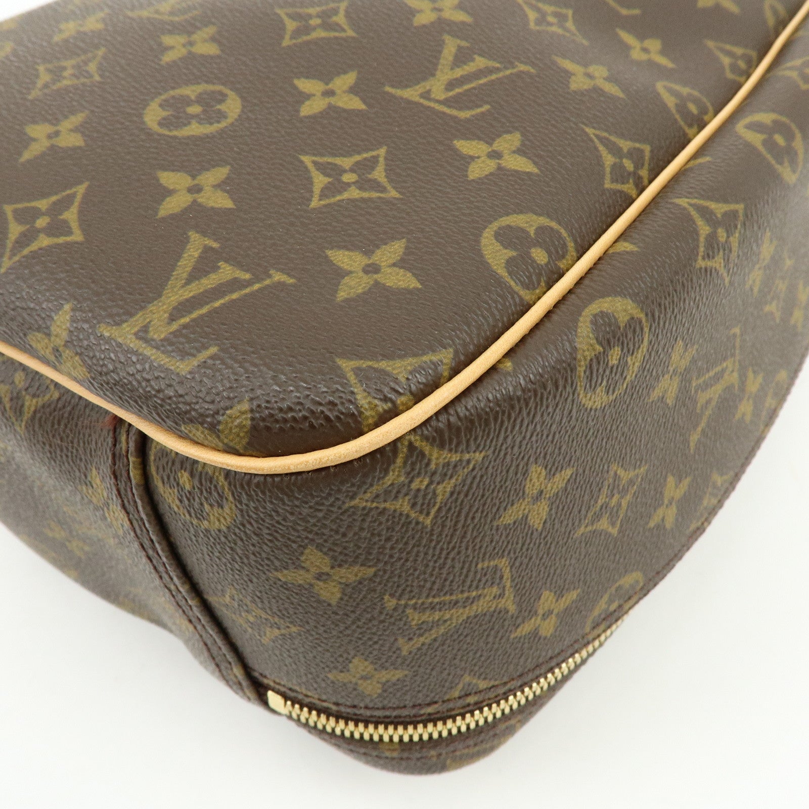 Louis Vuitton Monogram Excursion Shoes Case Hand Bag M41450