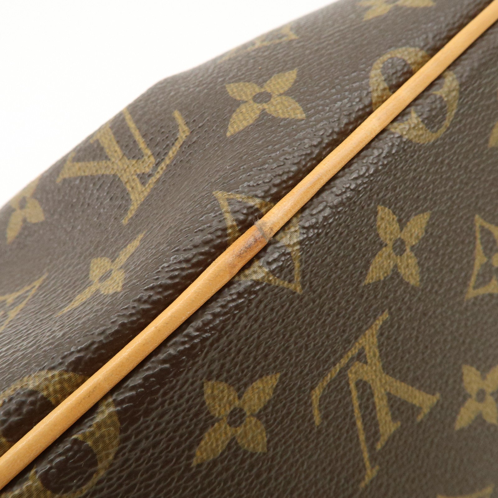 Louis Vuitton Monogram Palermo PM 2Way Hand Bag Brown M40145