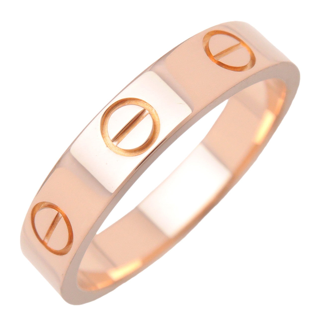 Cartier Mini Love Ring K18 750PG Rose Gold #48 US4.5 EU48 HK9.5