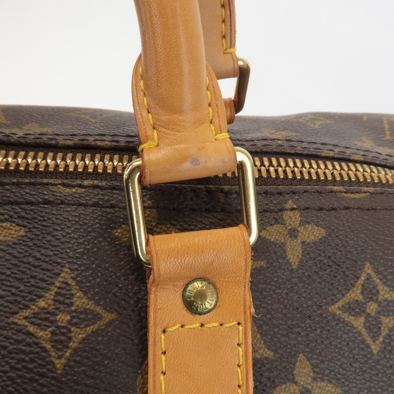 Louis Vuitton Monogram Keep All Bandouliere 60 Boston Bag M41412 Used