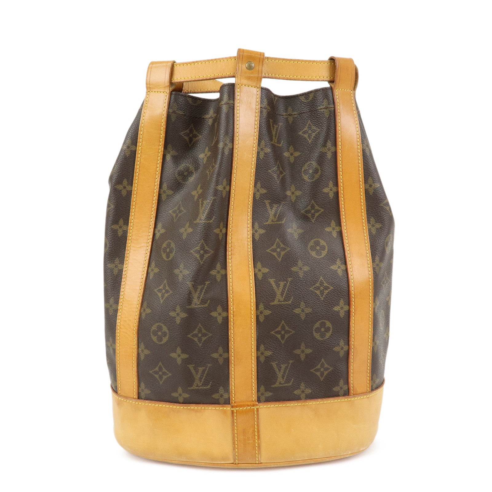 Louis Vuitton Monogram Randonnee PM Shoulder Bag Brown M42243