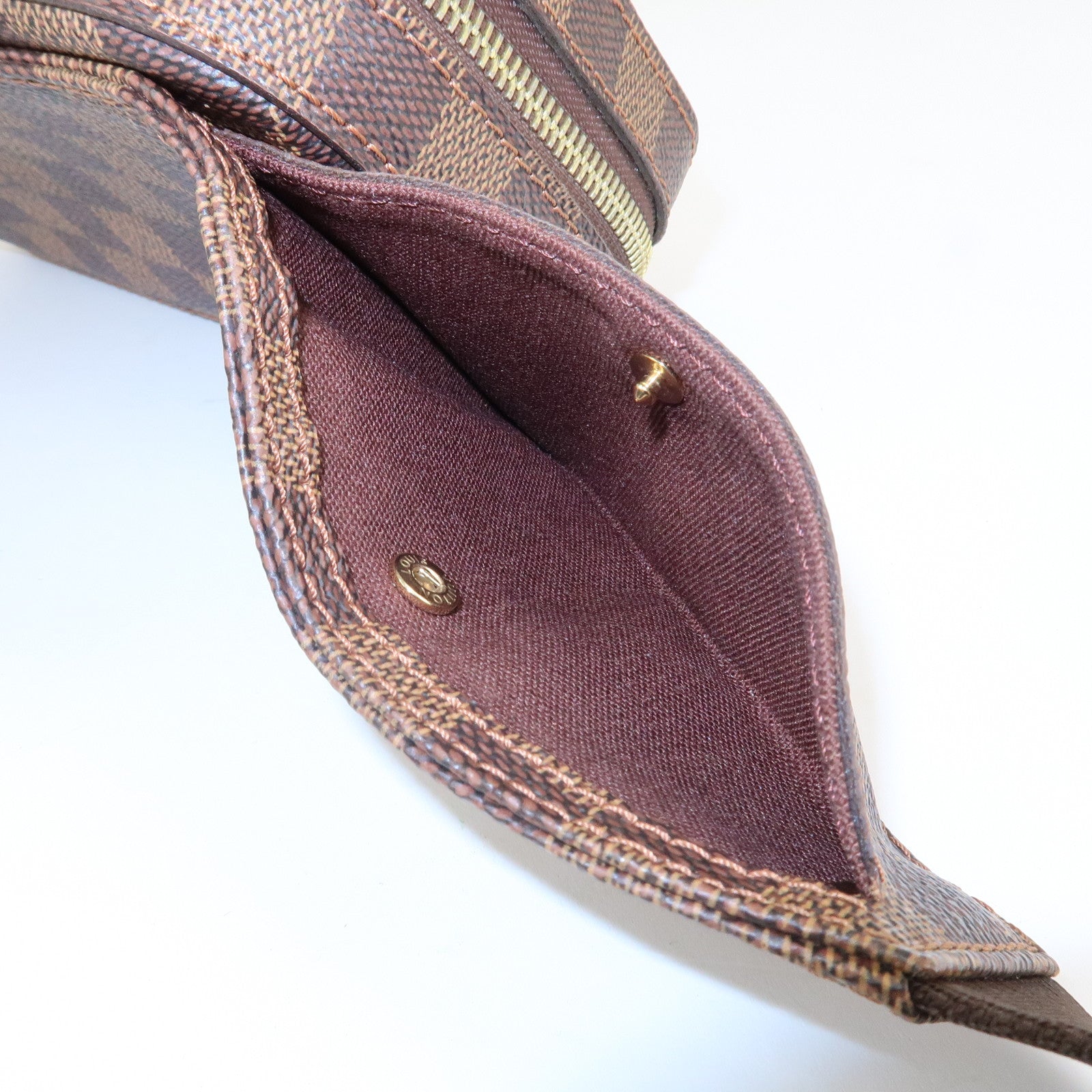 Louis Vuitton Damier Ebene Geronimos Crossbody Bag Waist Bag N51994 Used