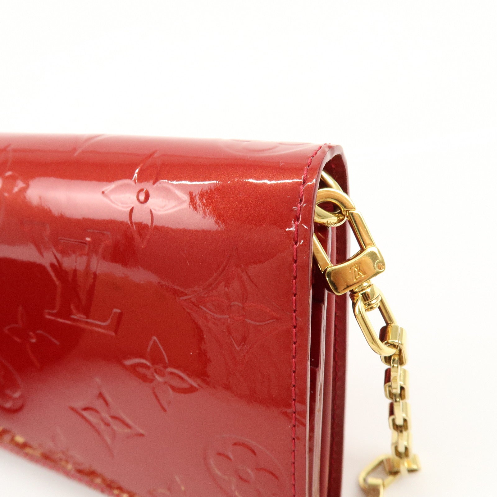 Louis Vuitton Monogram Vernis Portefeuille Sarah Chain Bag M90206