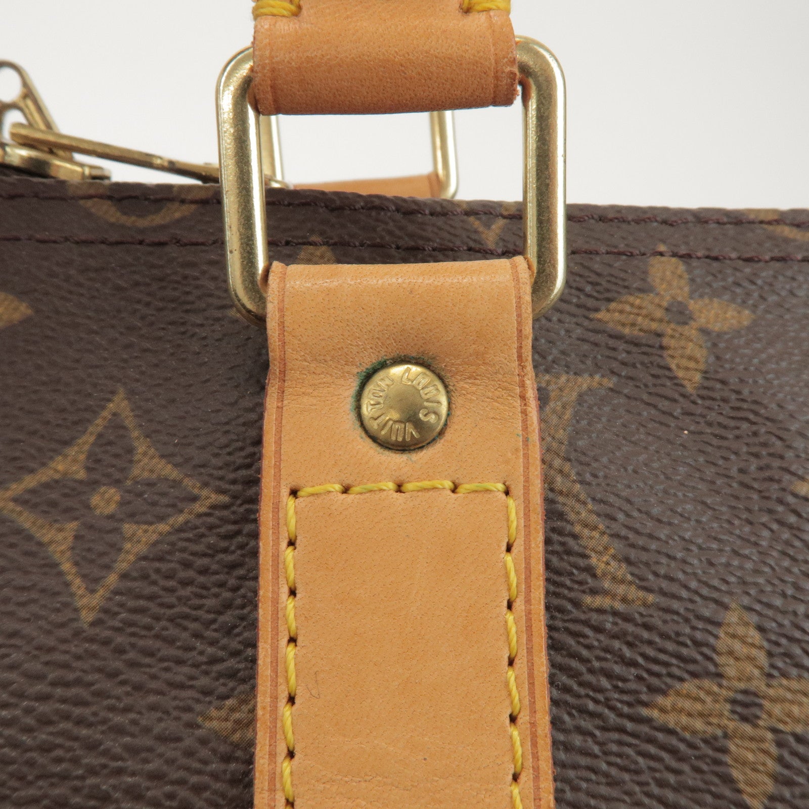 Louis Vuitton Monogram Keep All Bandouliere 55 Boston Bag M41414