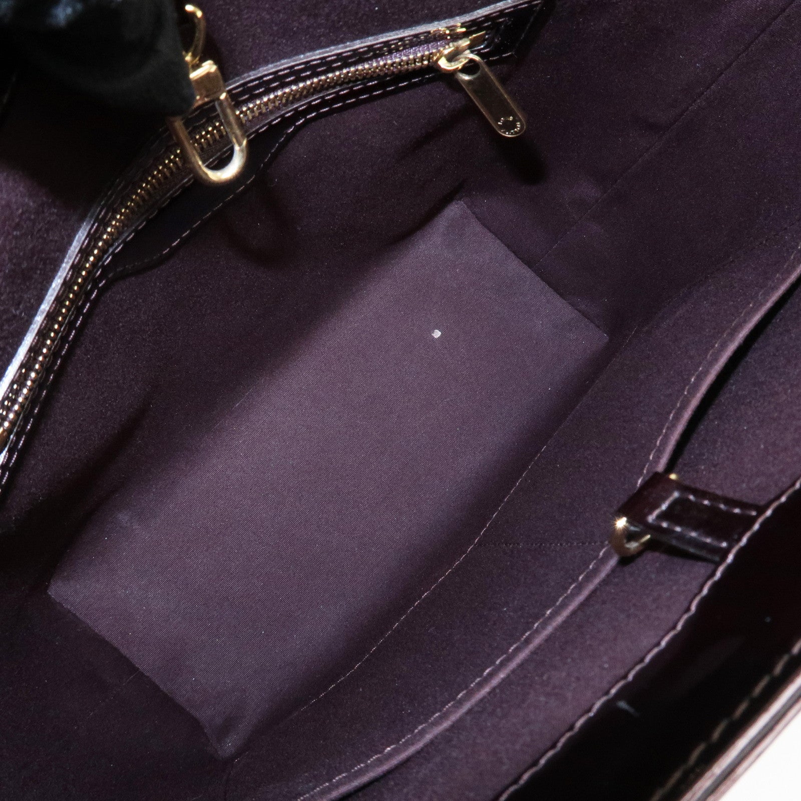 Louis Vuitton Monogram Vernis Avalon MM Tote Bag Amarante M91567 Used