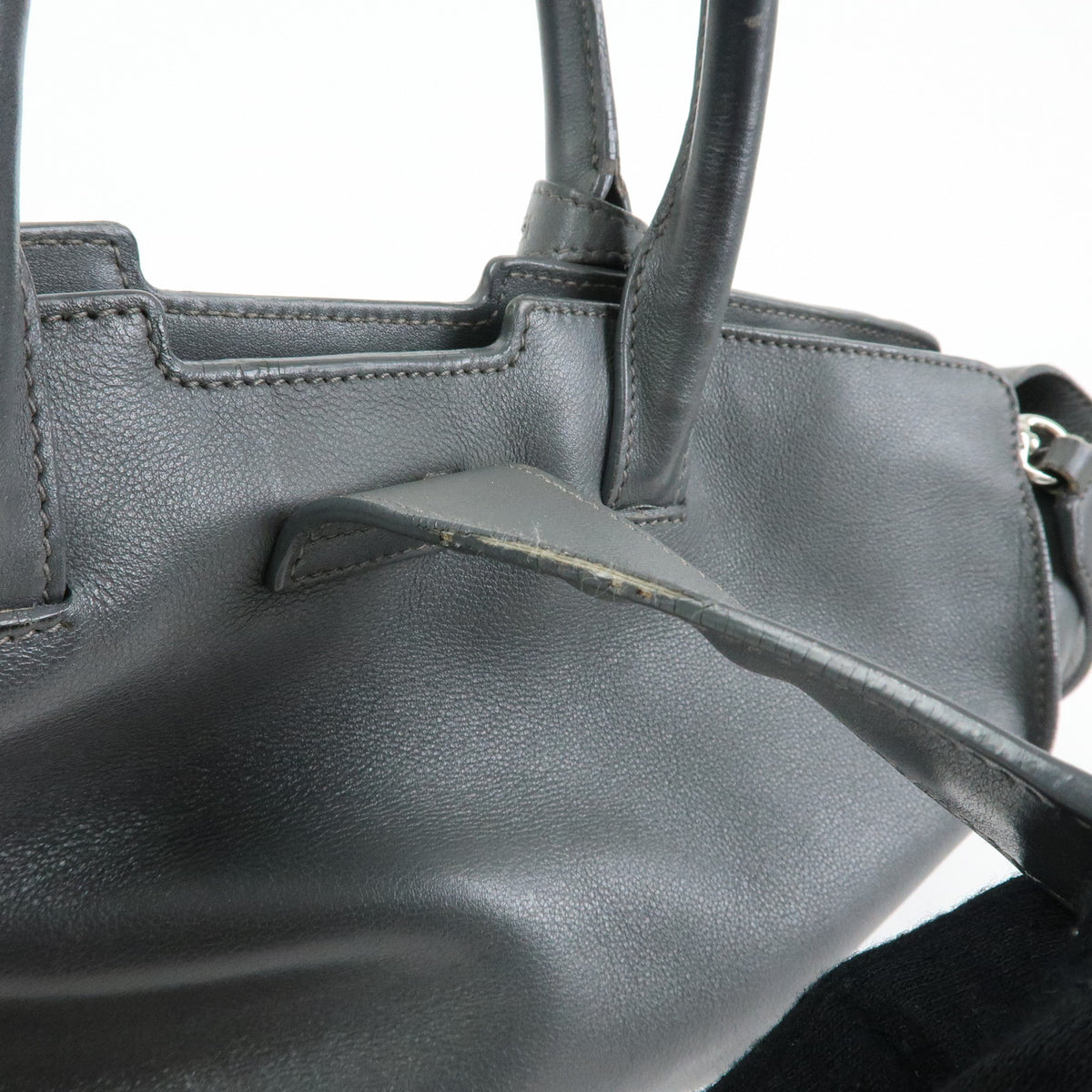 SAINT LAURENT PARIS Casandra Leather 2Way Hand Shoulder Bag 436832