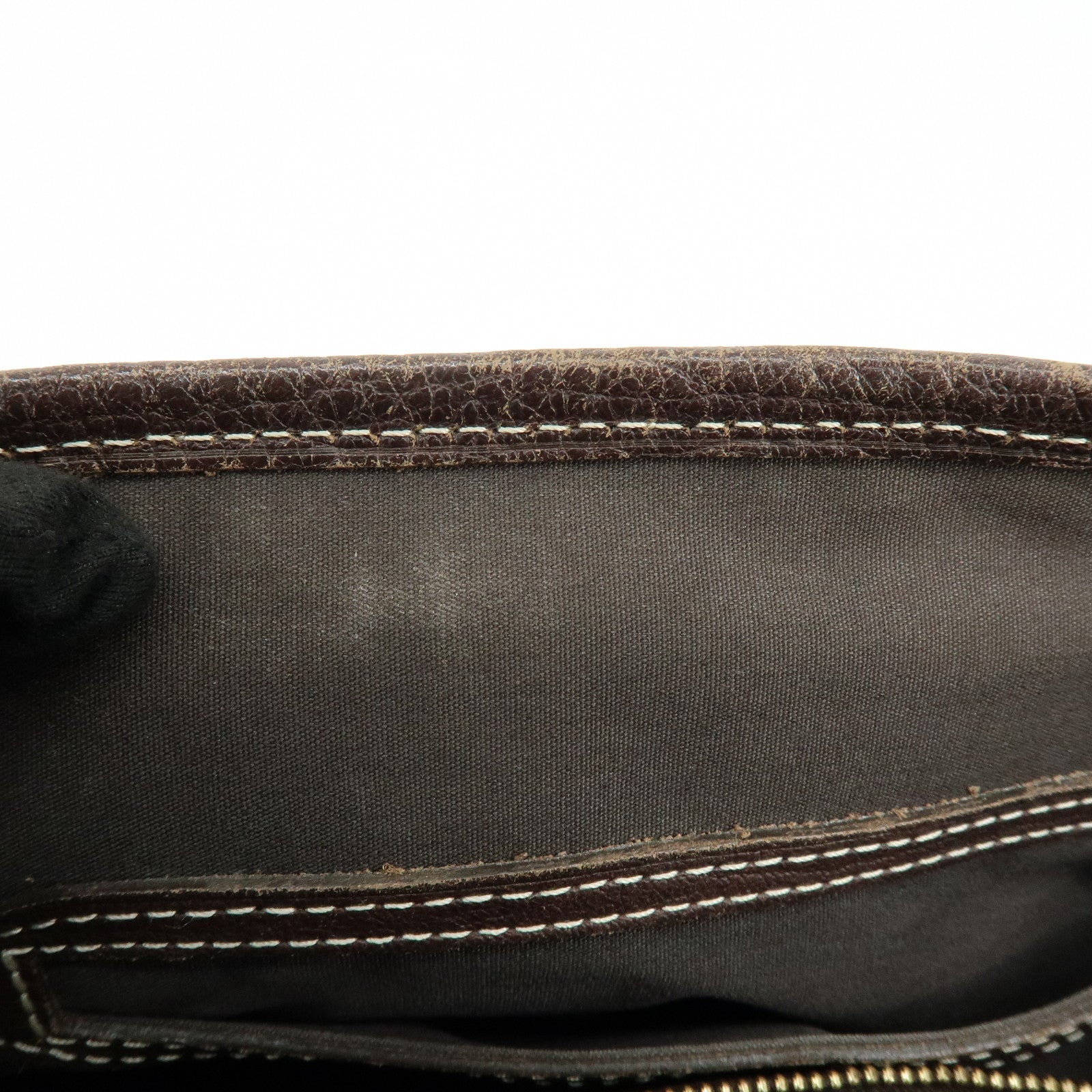 Louis Vuitton Monogram Mini Lin Bucket PM Tote Bag Ebene M95226