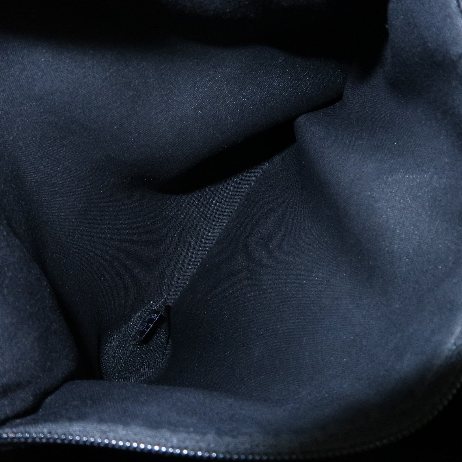 GUCCI Leather Tote Bag Shoulder Bag Black 419689 Used