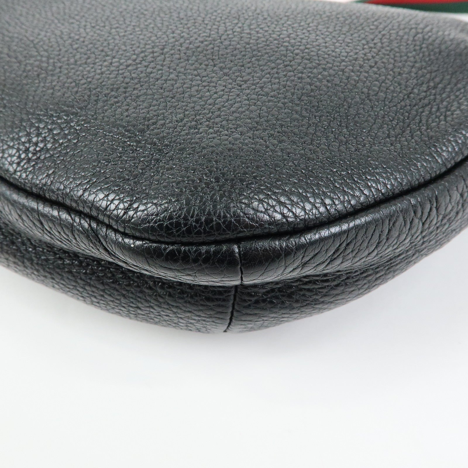 GUCCI Sherry Interlocking G Waist Pouch Body Bag Black 530412