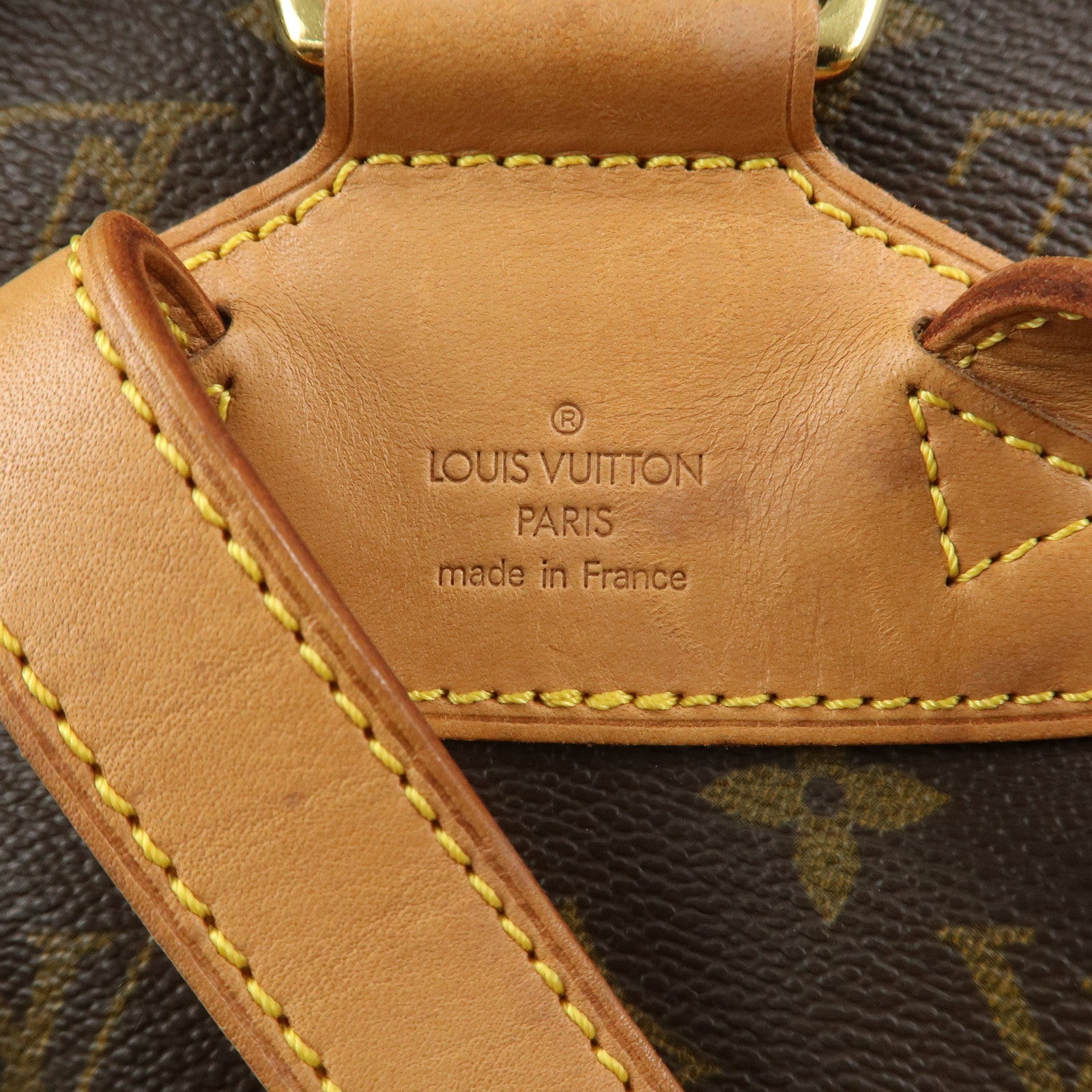 Louis Vuitton Monogram Montsouris MM Backpack Brown M51136