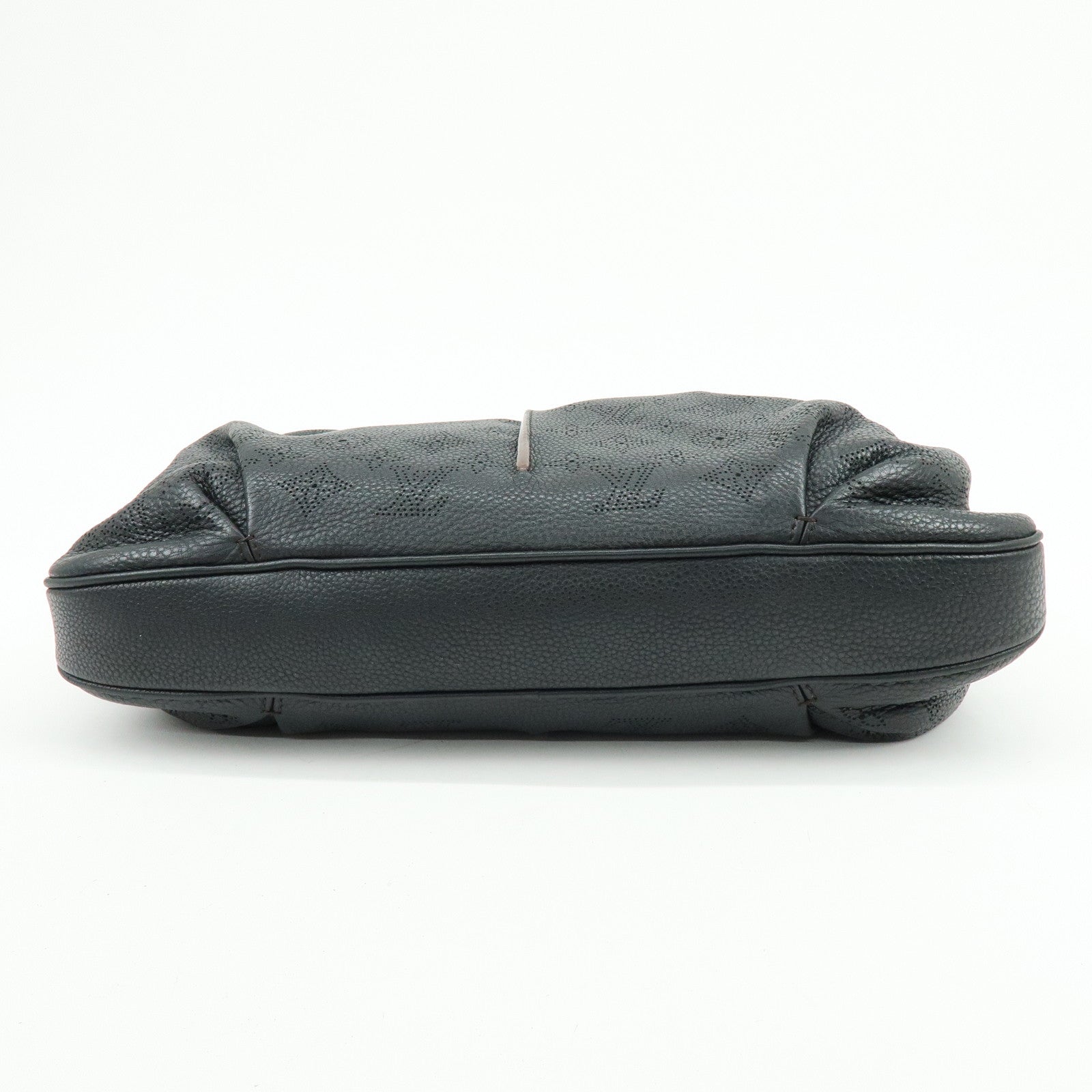 Louis Vuitton Monogram Mahina Selene MM 2Way Hand Bag Noir M93987