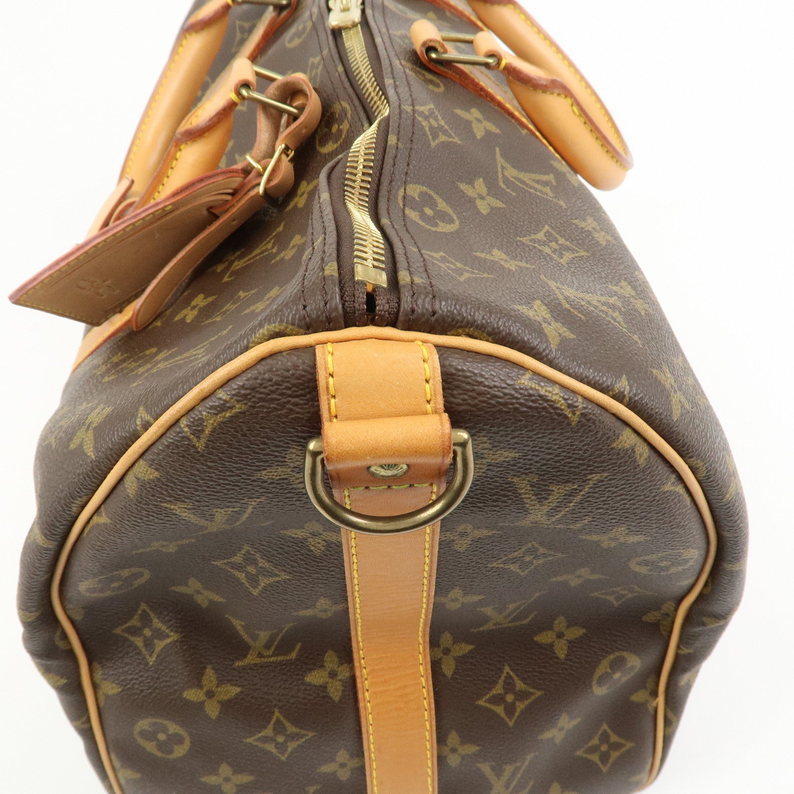 Louis Vuitton Monogram Keep All 45 Bandouliere Boston Bag M41418