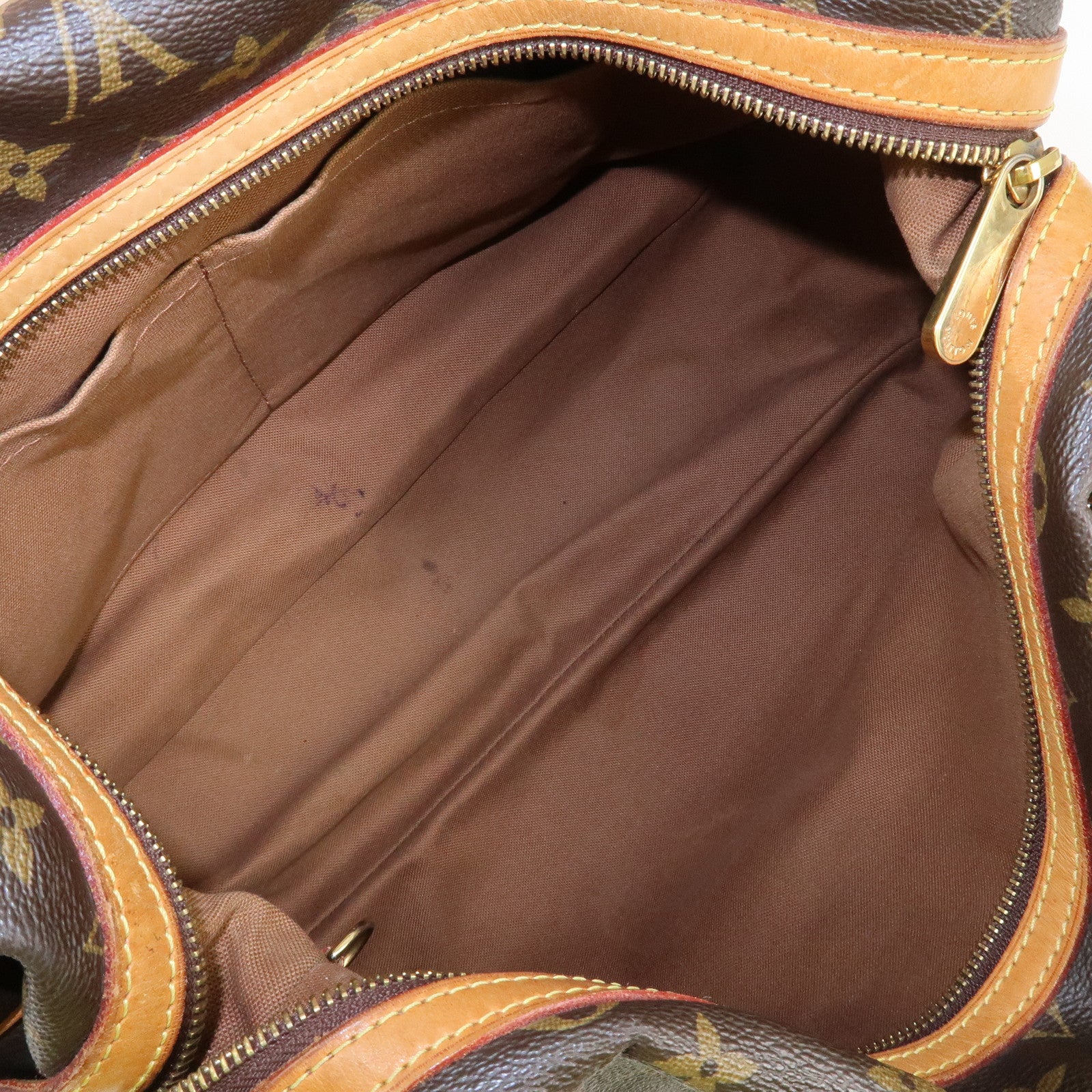 Louis Vuitton Monogram Stresa GM Shoulder Bag Brown M51188 Used