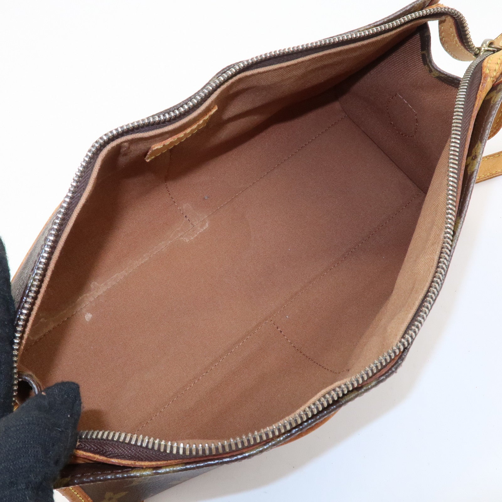 Louis Vuitton Monogram Popincourt Long Shoulder Bag Brown M40008 Used