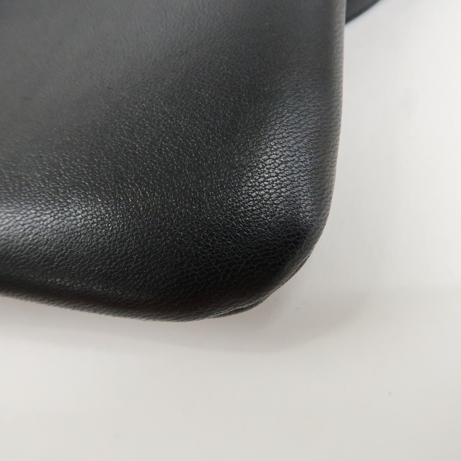 JIL SANDER Leather 2Way Shoulder Hand Bag Black J08WG0009P Used