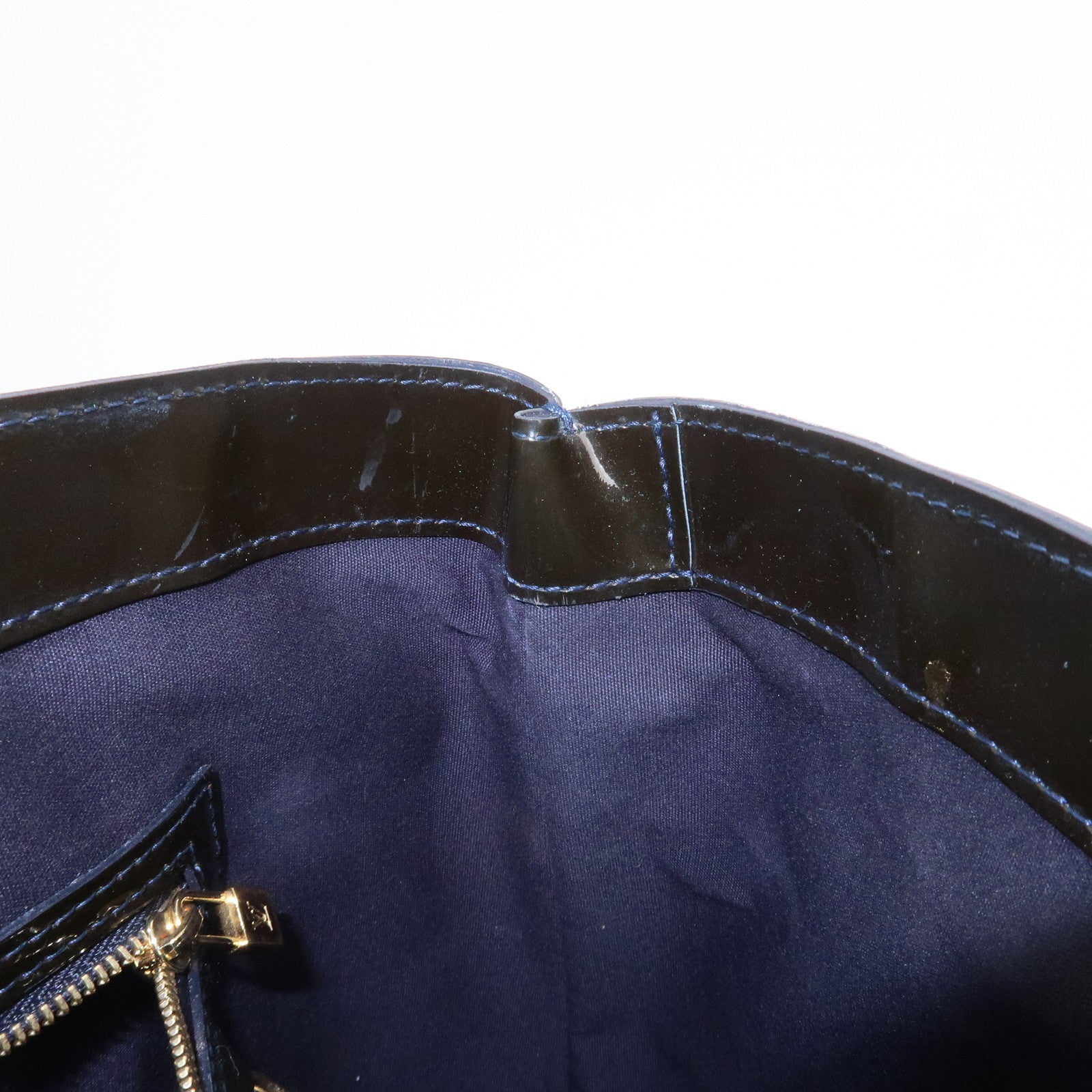 Louis Vuitton Monogram Vernis Leather Wilshire MM Hand Bag M91439