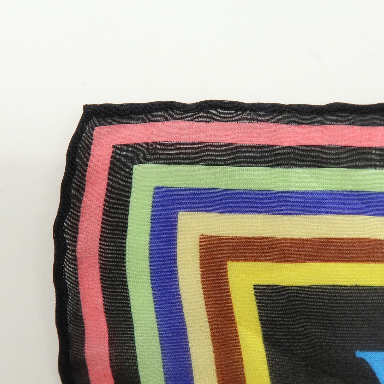Louis Vuitton Monogram Multicolor Cotton 100% Handkerchief M71912