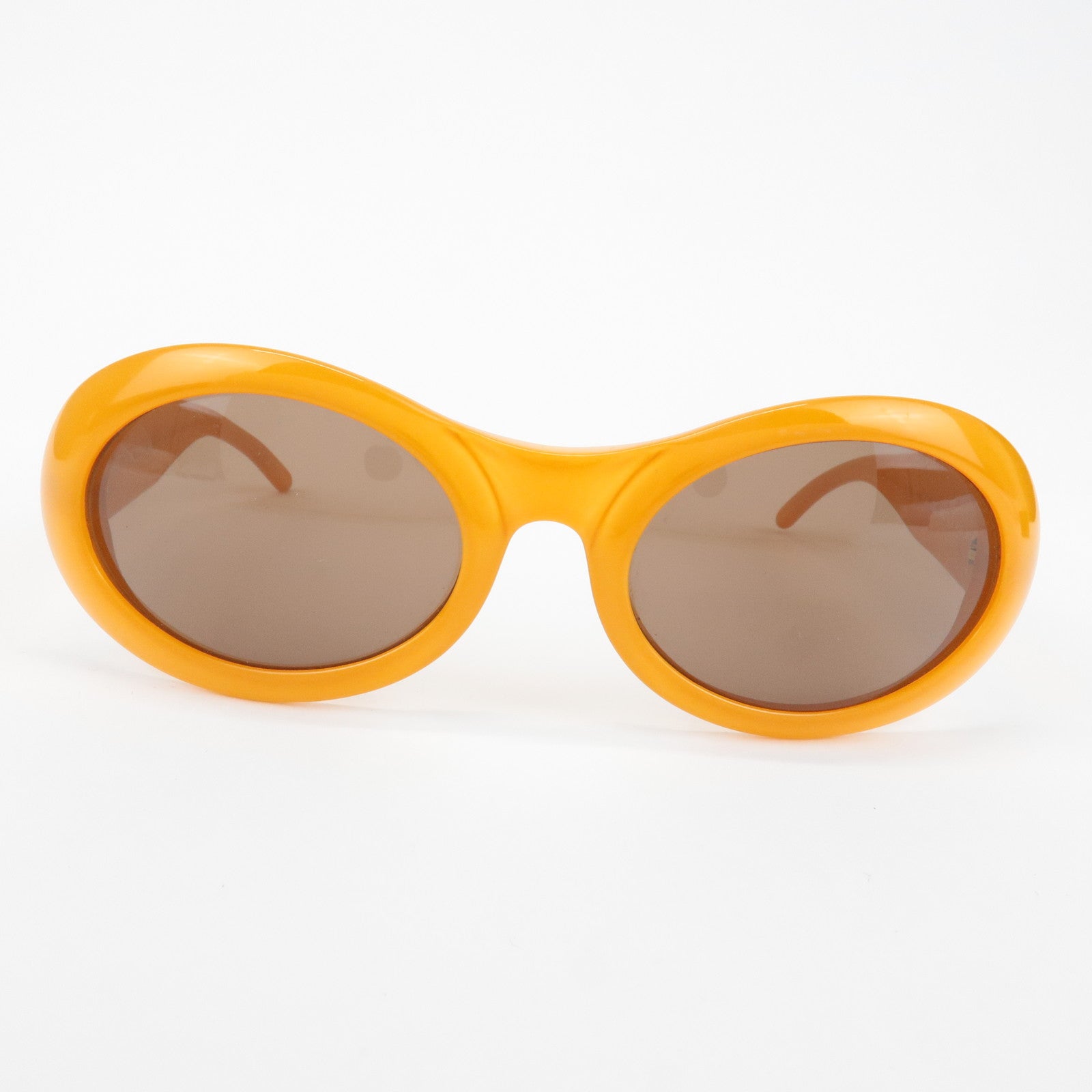GUCCI Interlocking G Plastic Sunglasses Orange GG2400/N/S 56隨・ス。22 Used