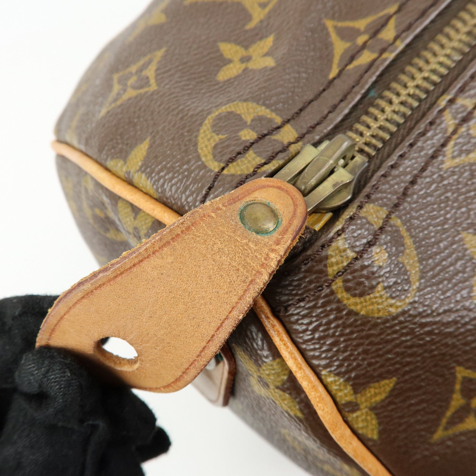 Louis Vuitton Monogram Keep All 50 Boston Bag Brown M41426