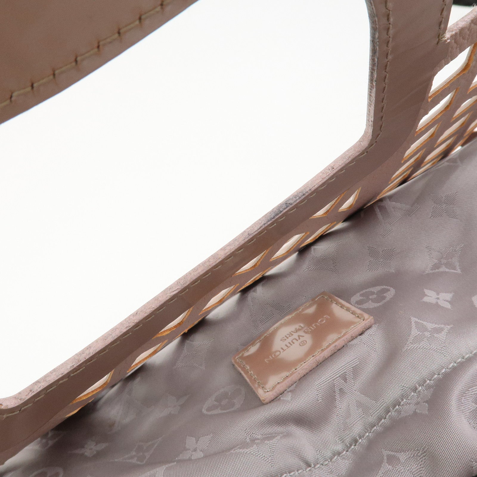 Louis Vuitton Gerry MM 2012 Spring Summer Tote Bag Rose M94207