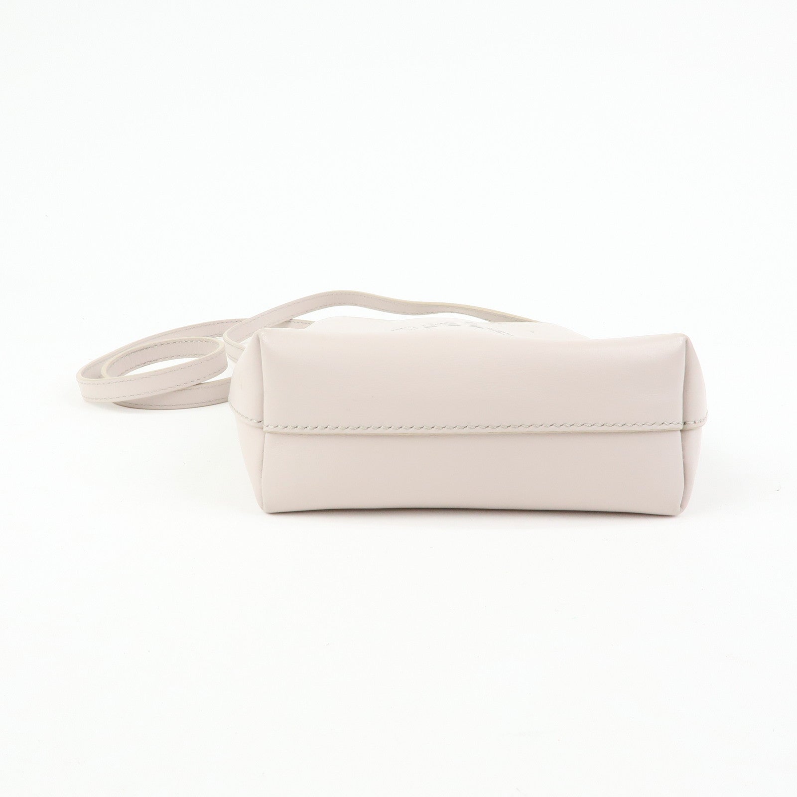 Chloe Sense Micro Leather 2Way Bag Shoulder Bag Hand Bag Pink Beige