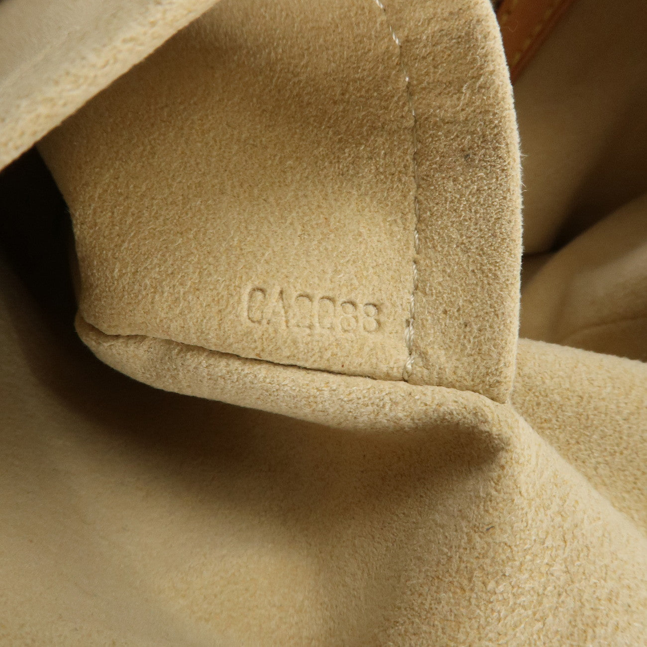 Louis Vuitton Damier Azur Hampstead MM Canvas Hand Bag N51206 Used