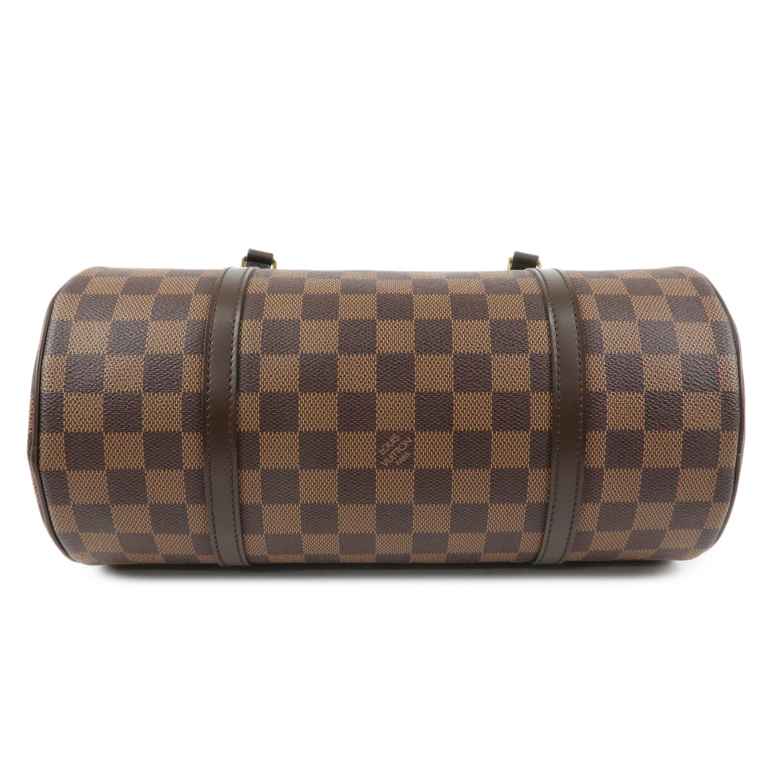 Louis Vuitton Damier Ebene Papillon 30 Hand Bag Brown N51303
