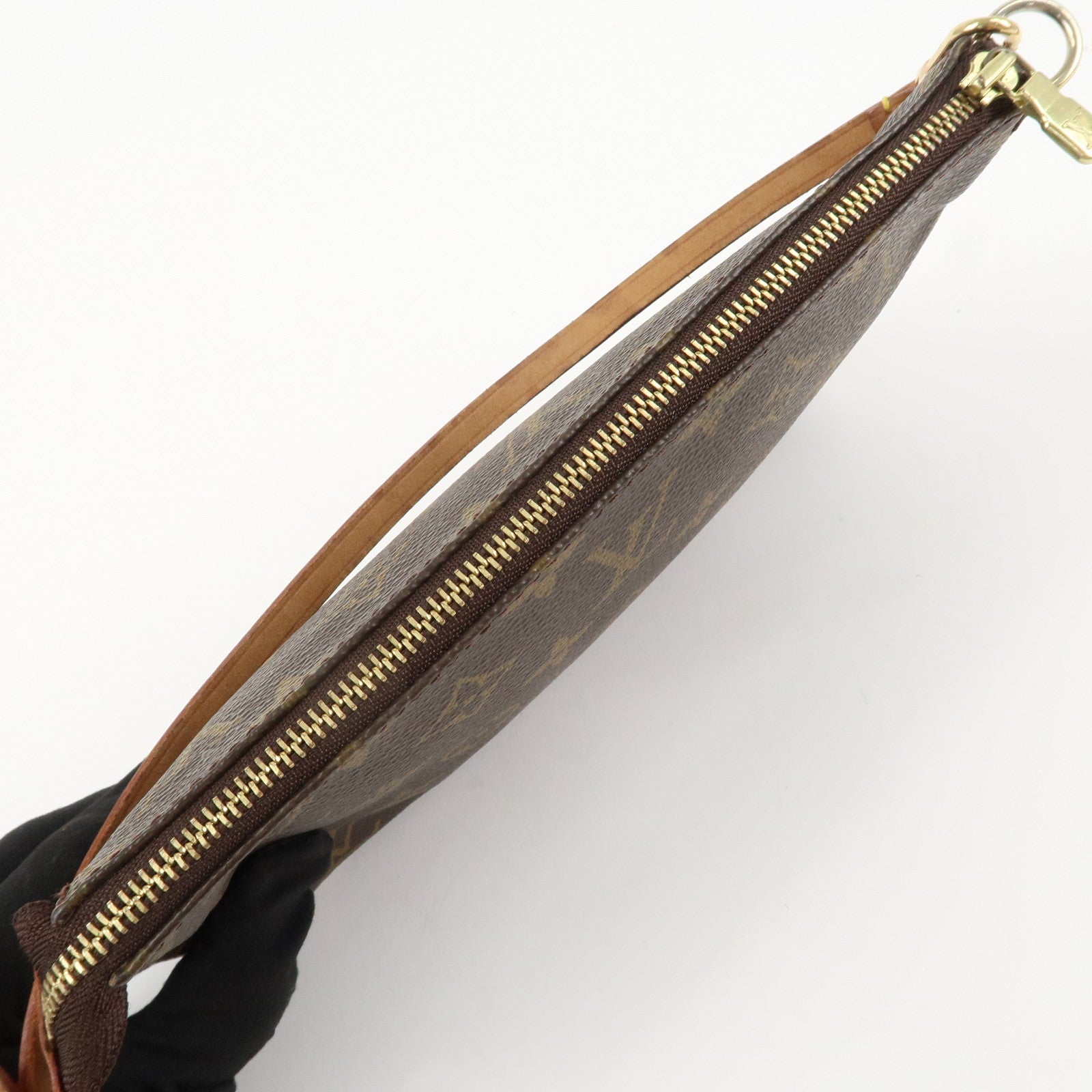 Louis Vuitton Monogram Pochette Accessoires Hand Bag M51980 Used