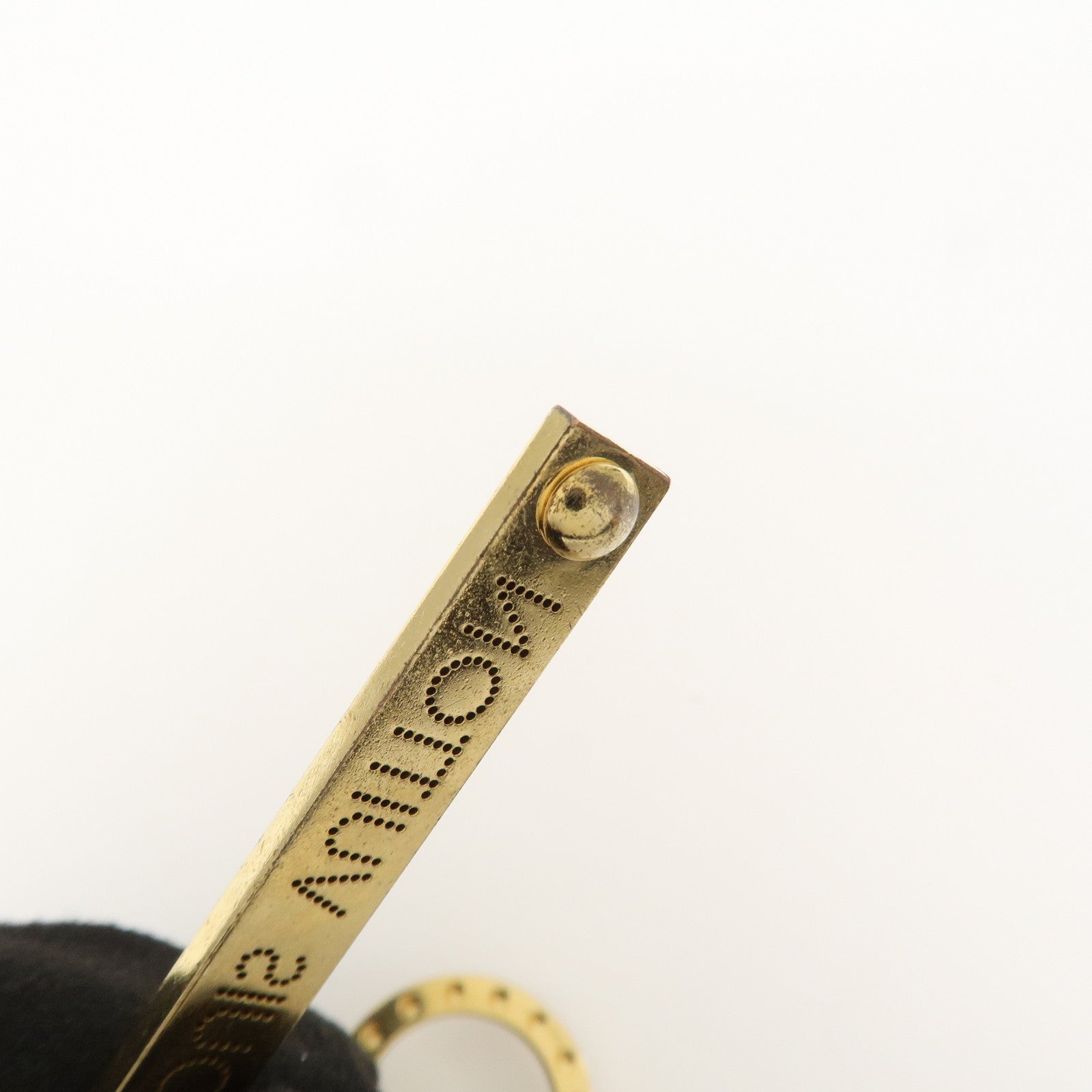 Louis Vuitton Bijoux Sac Tapage Metal Bag Charm Gold Silver M65090