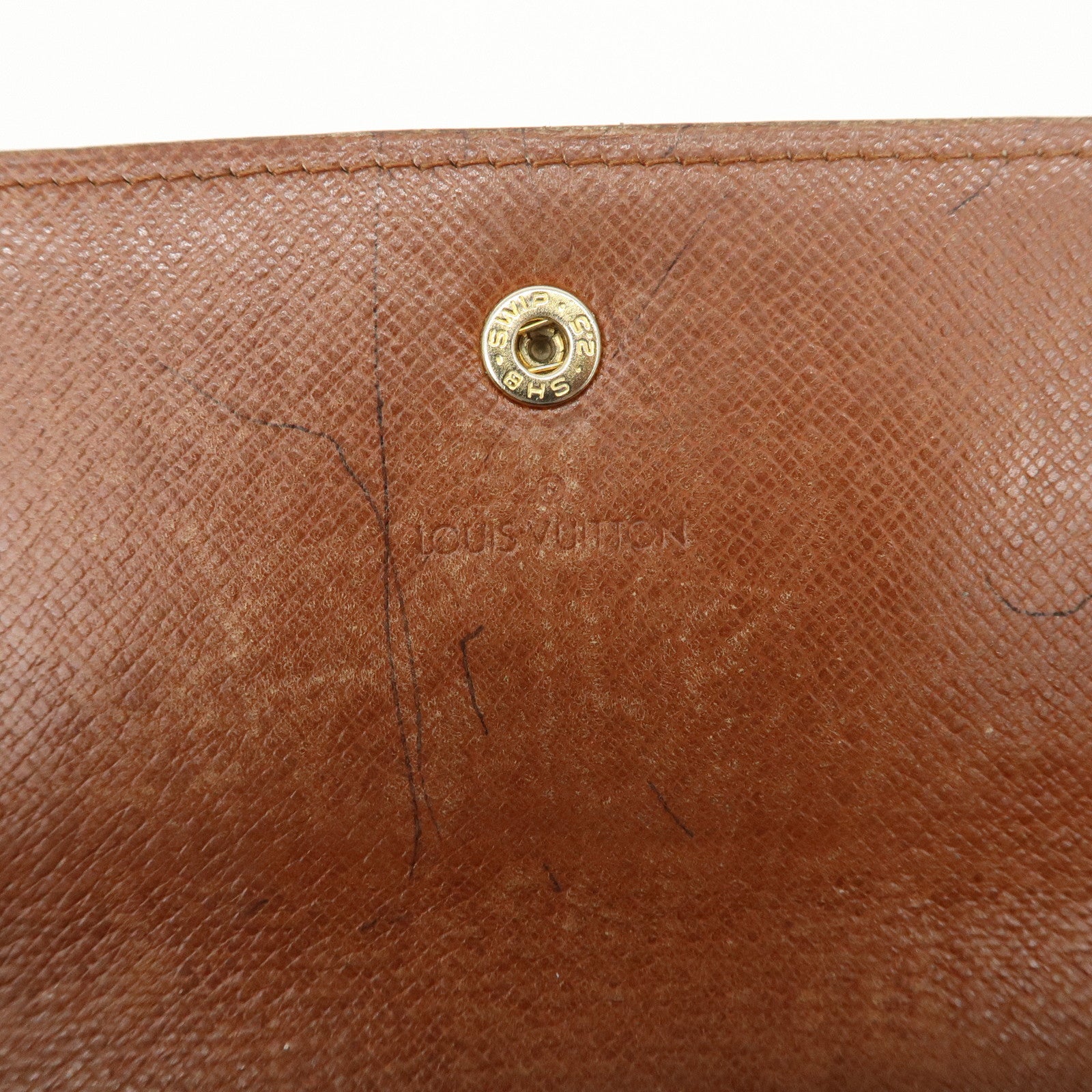 Louis Vuitton Monogram Pochette Porte Monnaie Credit M61725