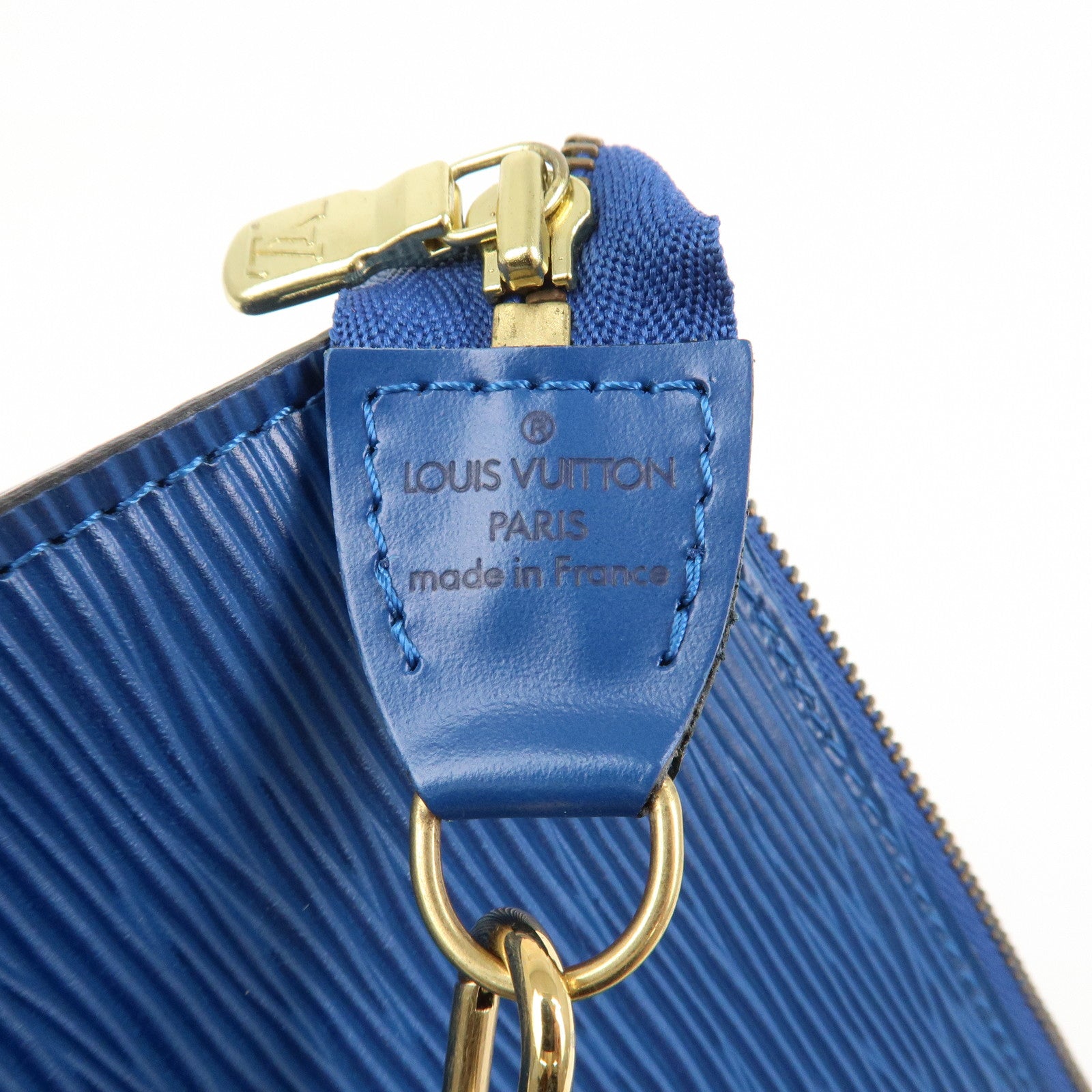 Louis Vuitton Epi Pochette Accessoires Pouch Toledo Blue M52945