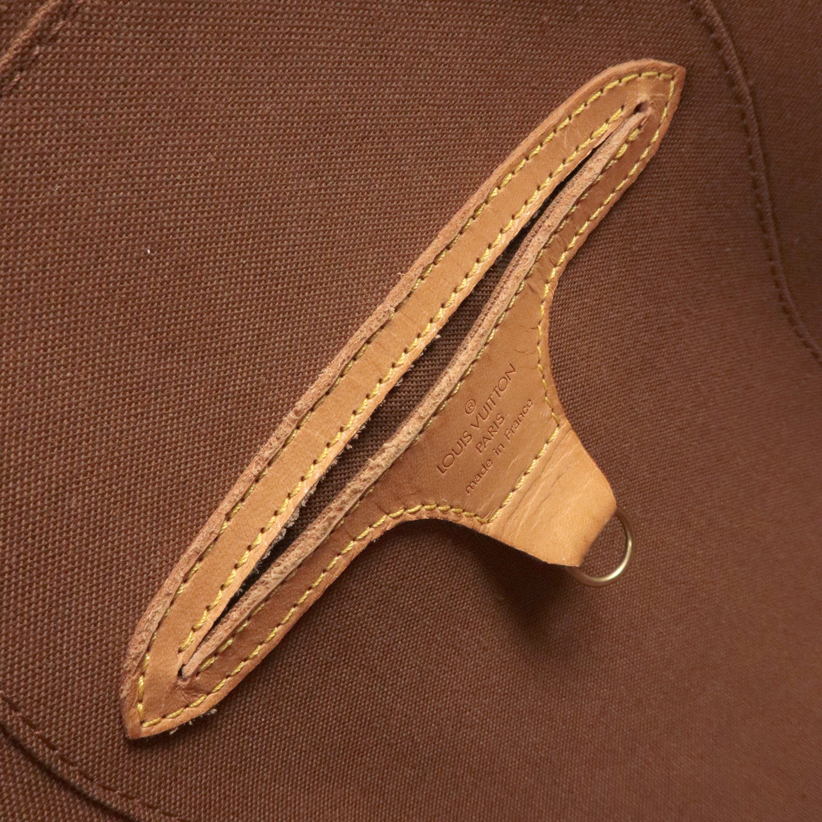 Louis Vuitton Monogram Ellipse MM Hand Bag Brown M51126 Used