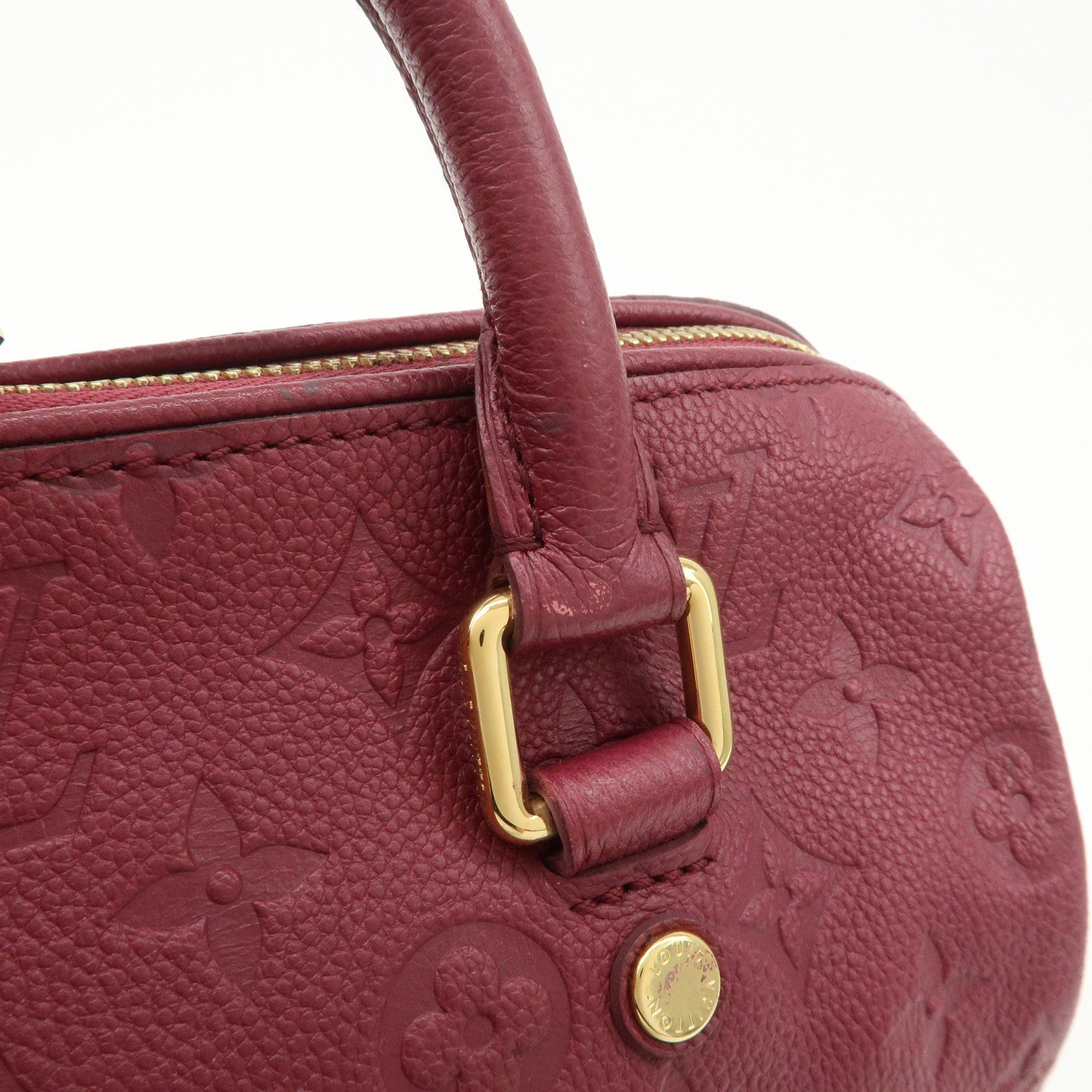 Louis Vuitton Monogram Empreinte Speedy Bandouliere 25 M40764 Used