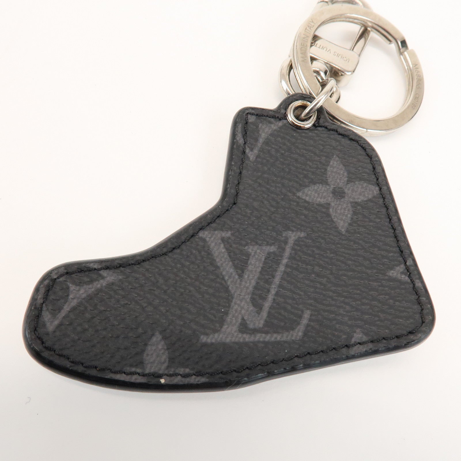 Louis Vuitton Monogram Eclips Porte Cles LV Trainer M68866