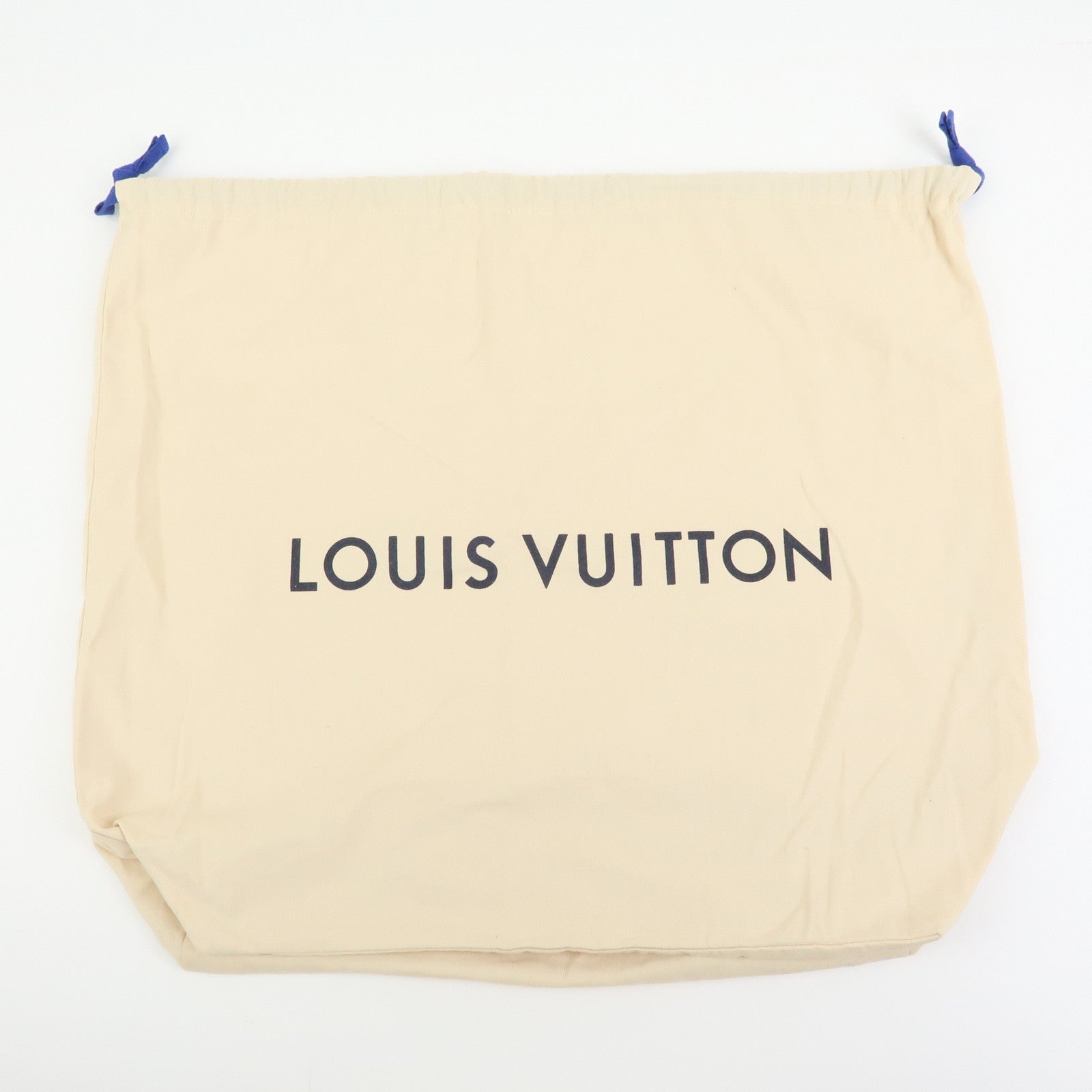 Louis Vuitton Set of 8 Dust Bag Storage Bag Drawstring Beige