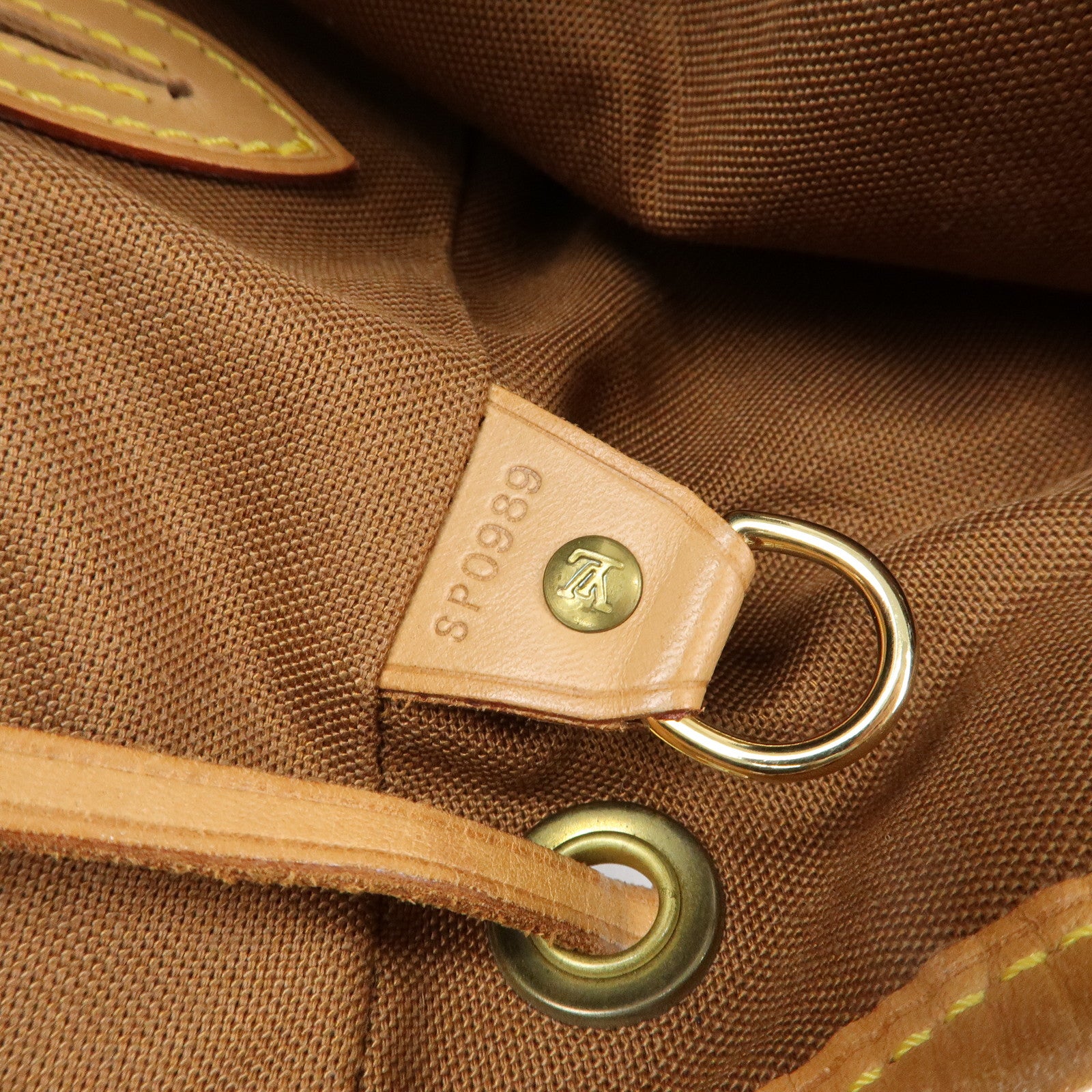 Louis Vuitton Monogram Montsouris GM Backpack Rucksack Brown M51135
