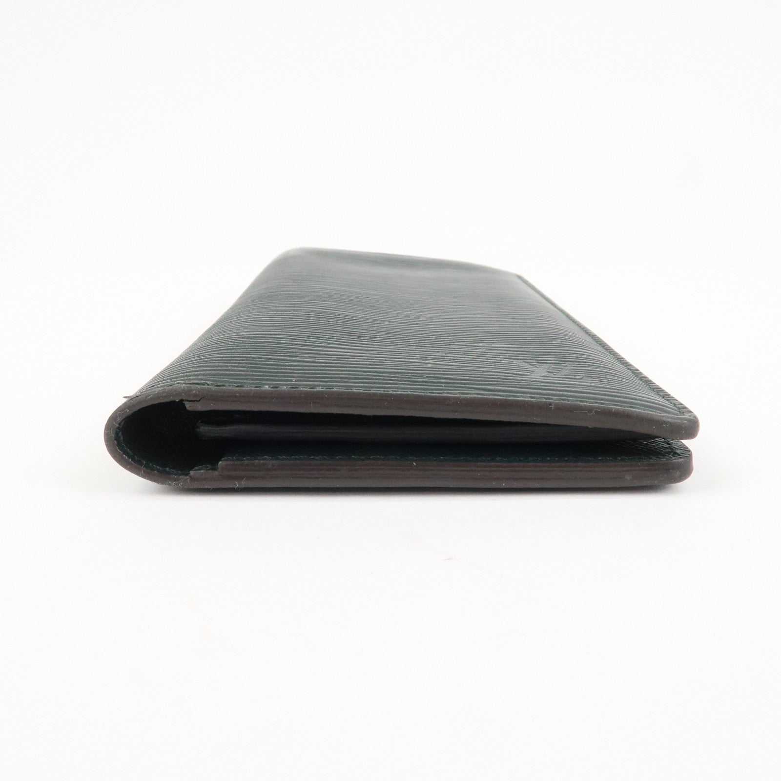 Louis Vuitton Epi Leather Long Wallet Dark Green Used