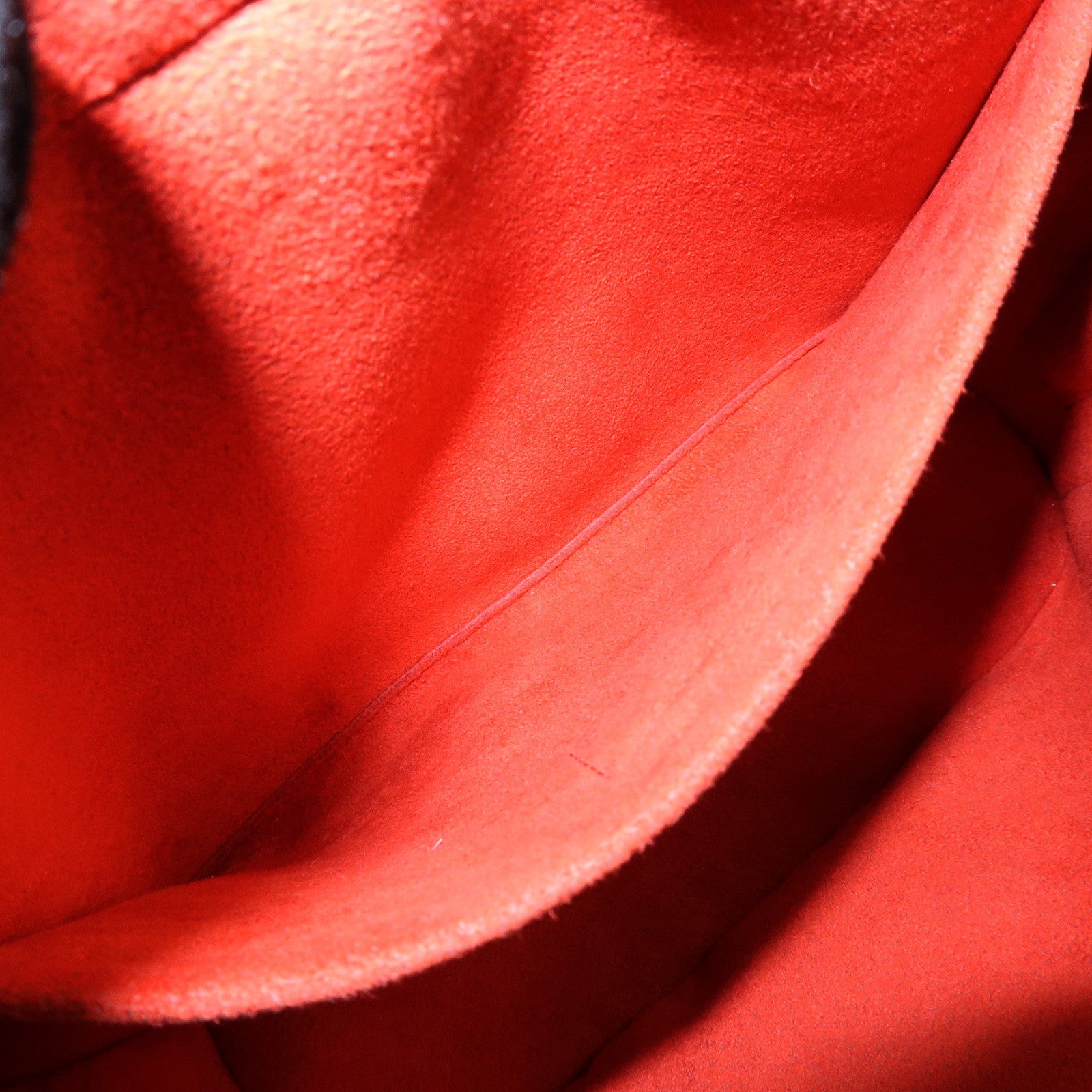 Louis Vuitton Saleya Mini Damier Ebene Canvas Leather Hand Bag