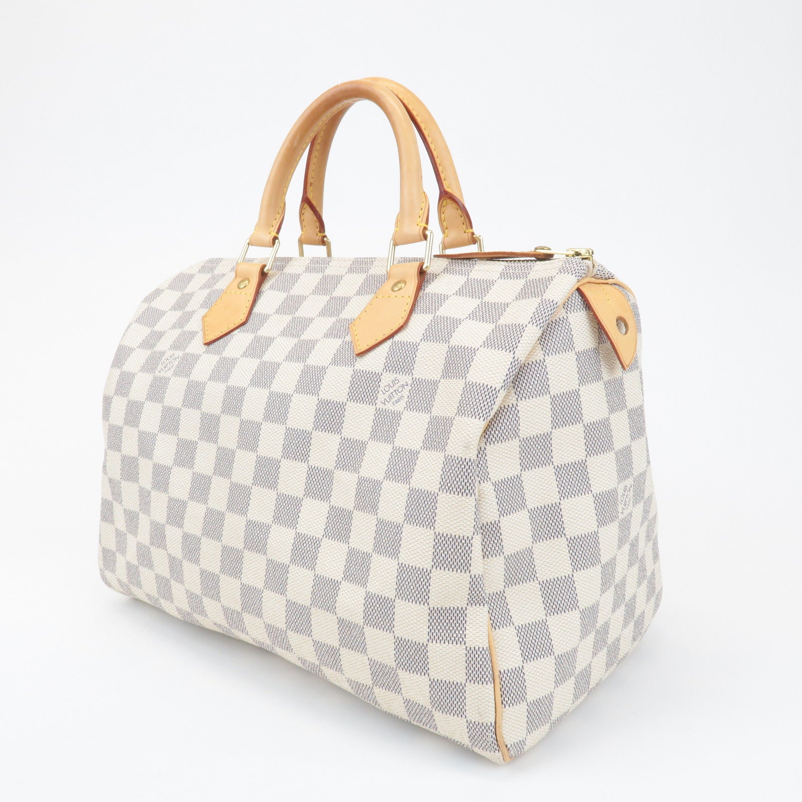 Louis Vuitton Damier Azur Speedy 30 Boston Bag Hand Bag N41533