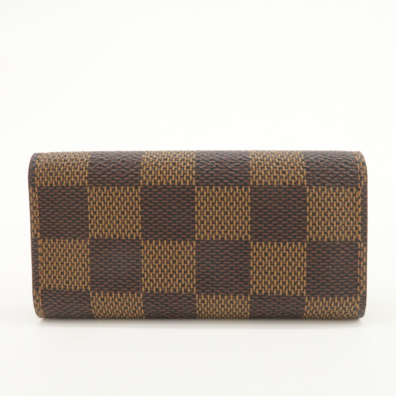 Louis Vuitton Damier Multicles 4 Key Case Damier Ebene Brown N62631