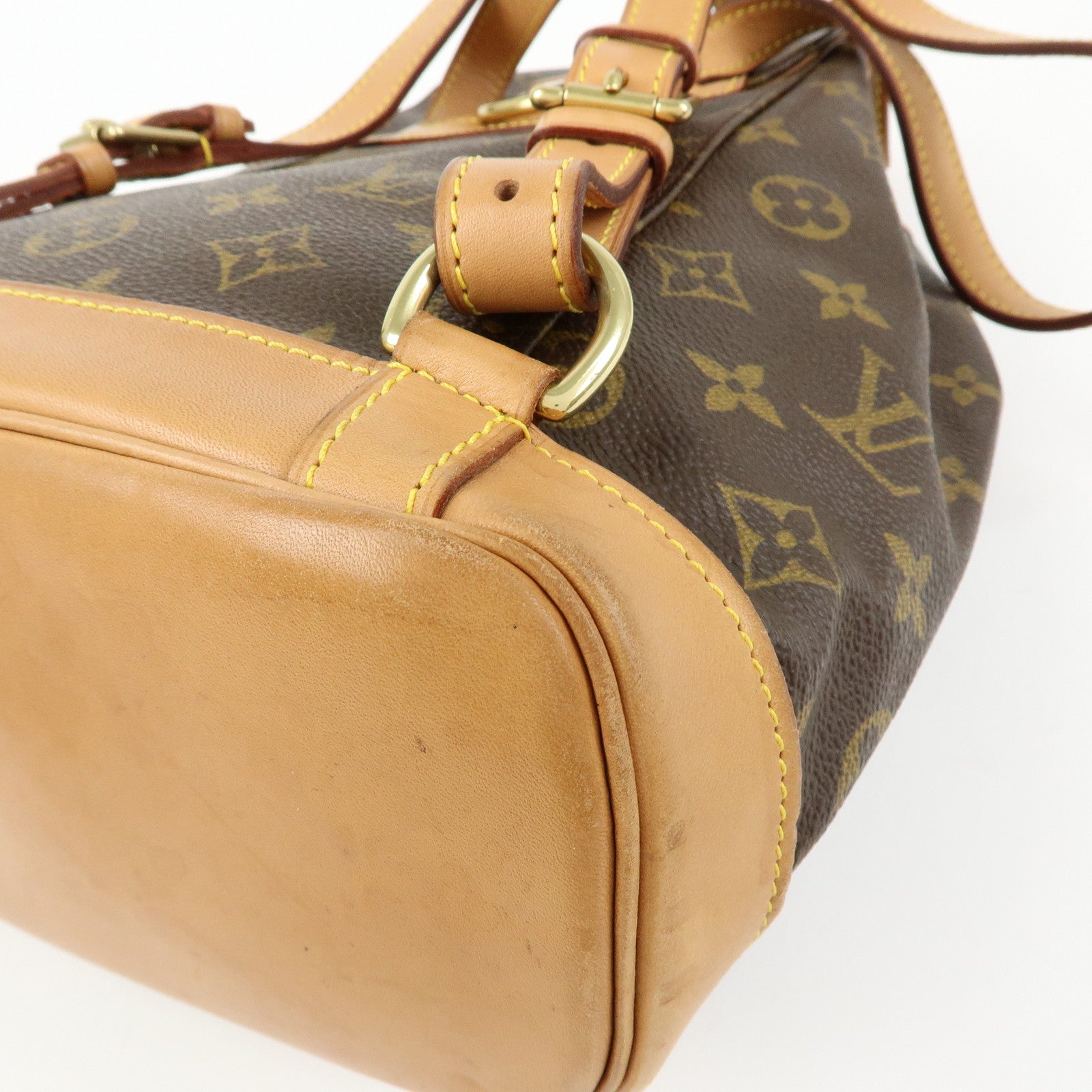 Louis Vuitton Monogram Montsouris MM Backpack Brown M51136