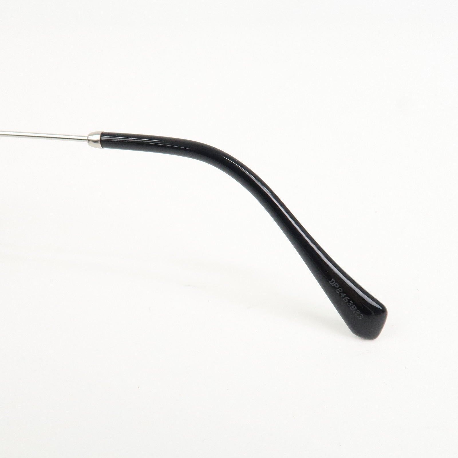 MIU MIU Metal Rhine Stone Sunglasses Black Silver 01E-580 46□19