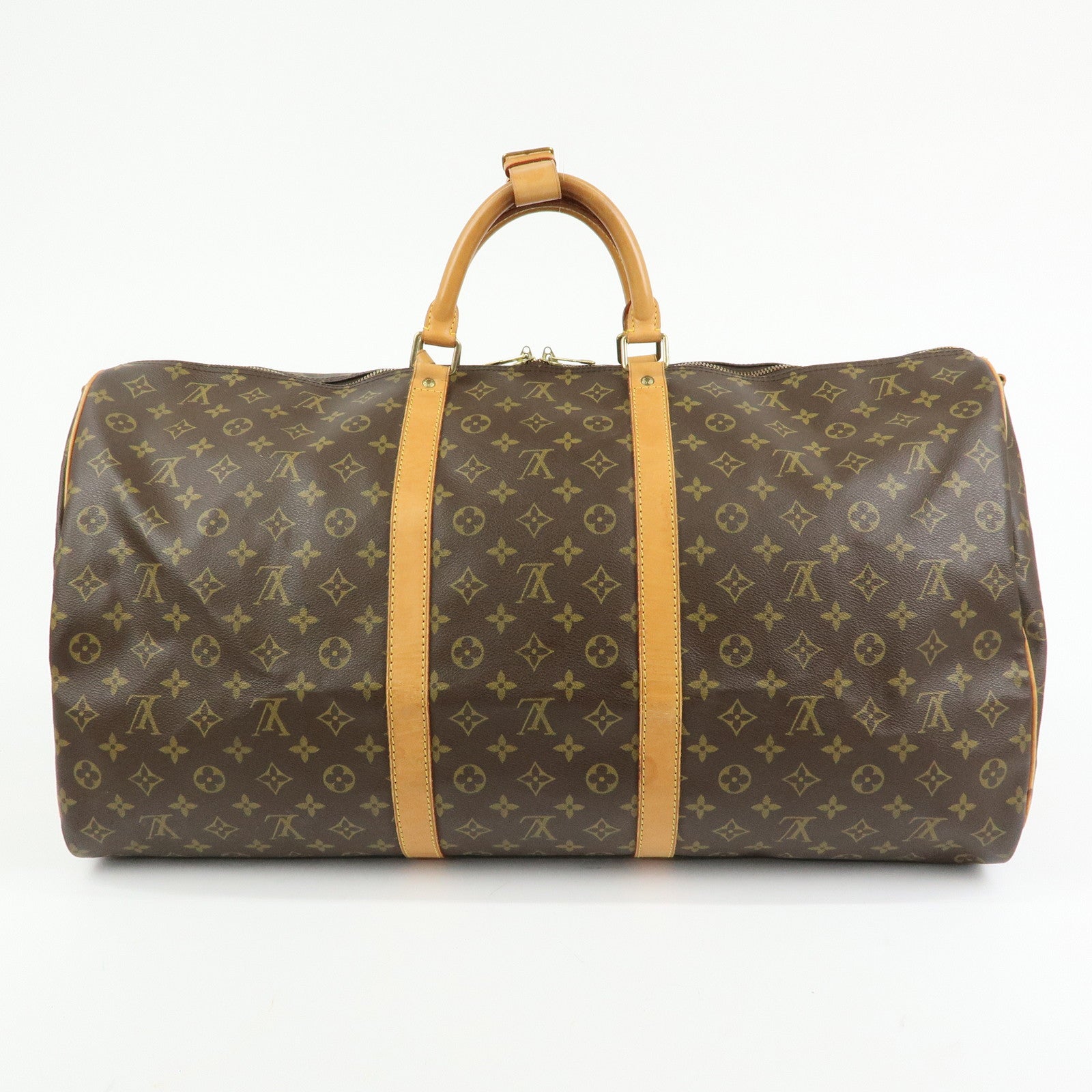 Louis Vuitton Monogram Keep All Bandouliere 60 Boston Bag M41412